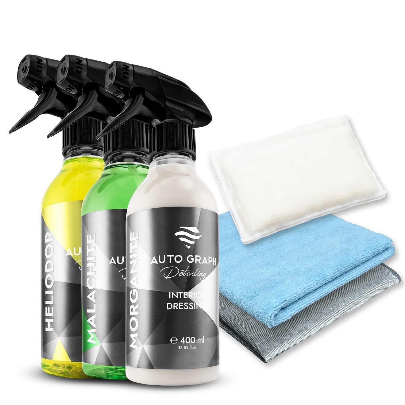 Set Intérieur AUTO GRAPH Detailing Clean L – Nettoyage & Entretien
