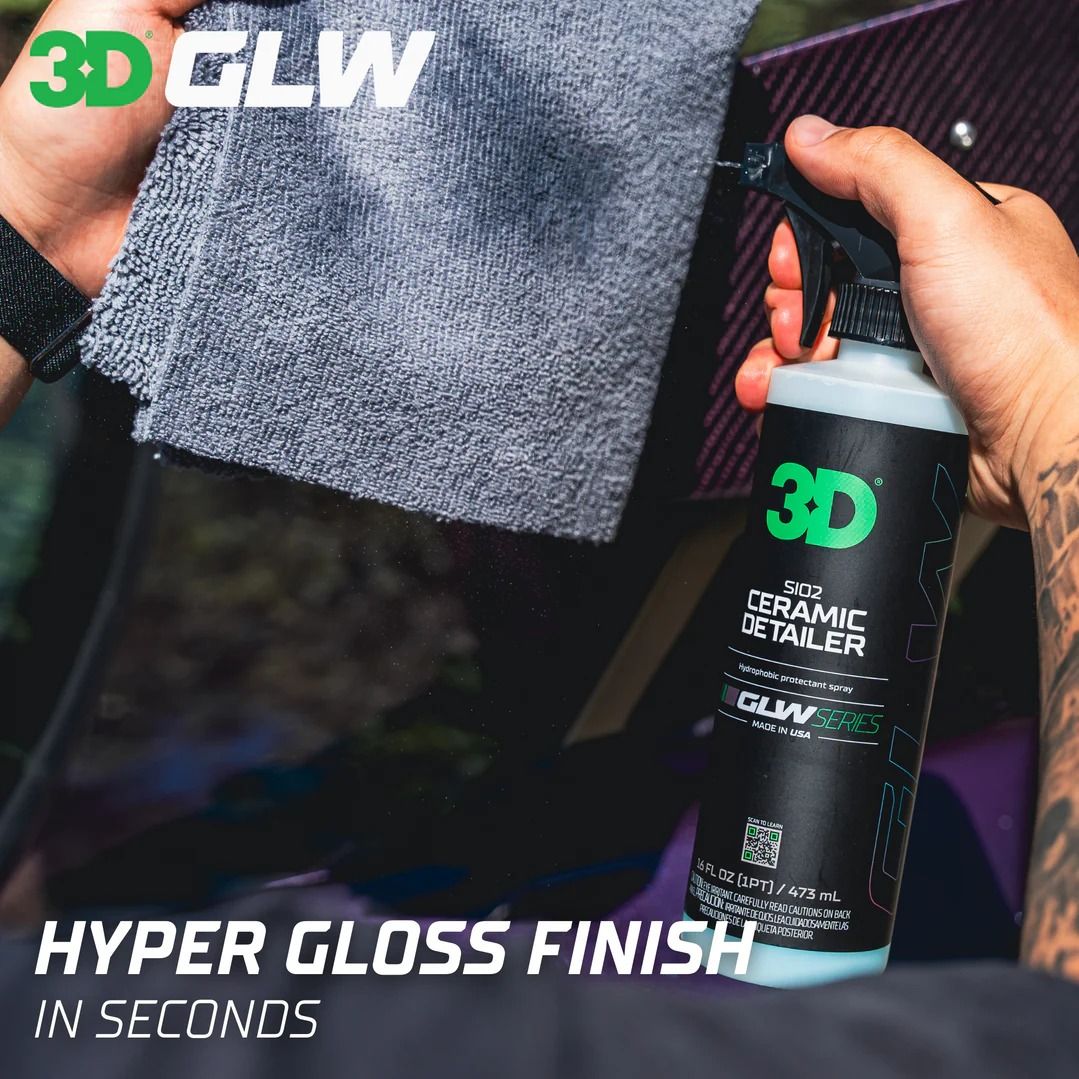 3D GLW Спрей защитно покритие SIO2 Керамичен Детайлър 473ml