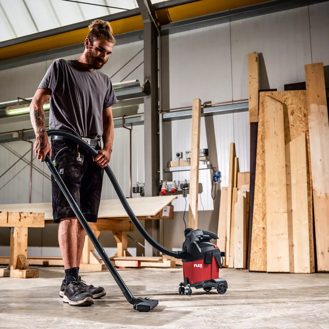 Flex Reinigungsset Düsen, Schlauch, Bürsten, Schlauch Staubsauger VC 6