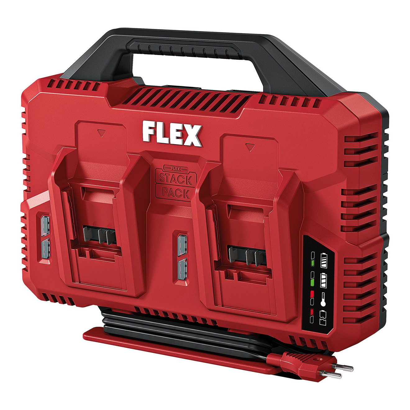 Flex Doppel Schnell Ladegerät CA SP 2x 12/18 für 10.8 12 18V Akkus