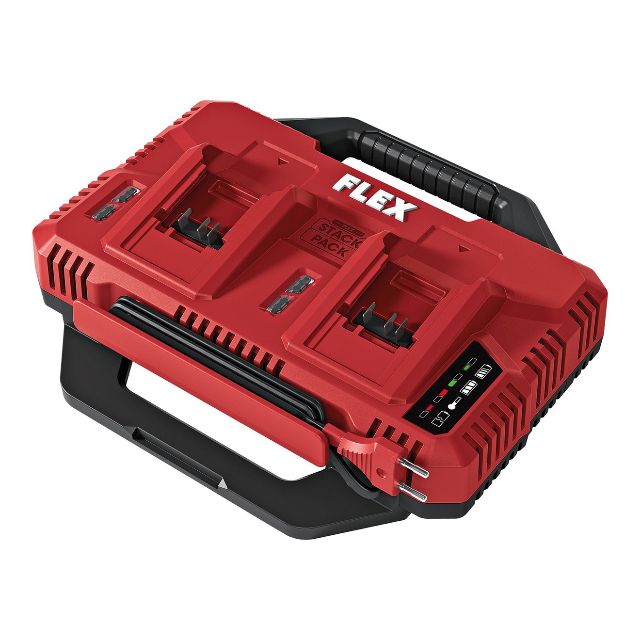 Flex Caricatore Doppio Veloce CA SP 2x 12/18 per Batterie 10.8 12 18V