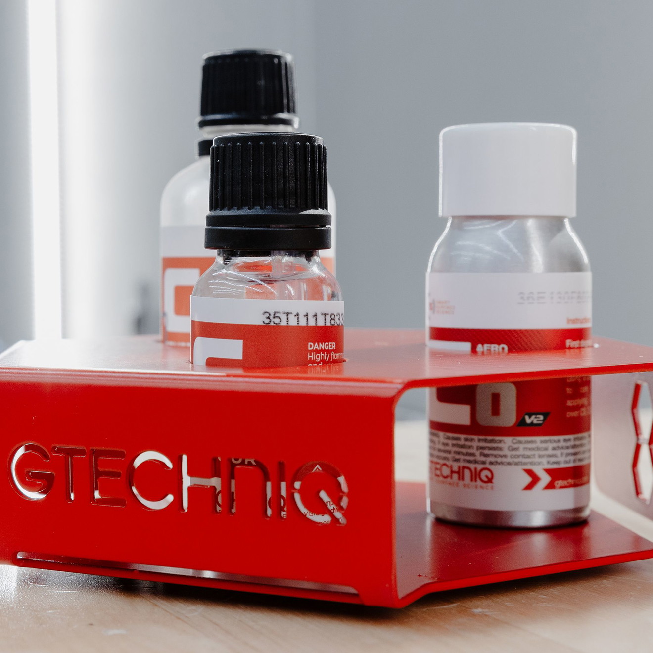 Gtechniq Hexagon Coating Holder 3fach Ständer für Keramikversiegelungen