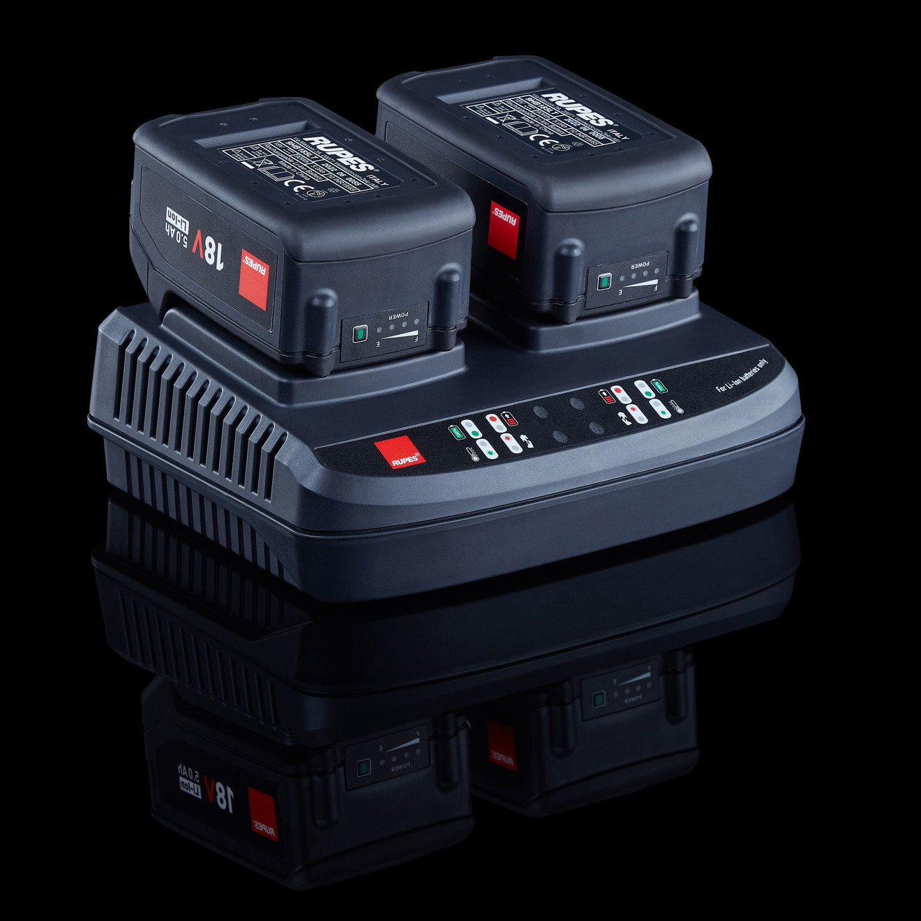 Rupes Poliermaschine 125mm HLR15 Akku-Poliermaschine 18V Hub 15mm STD Kit