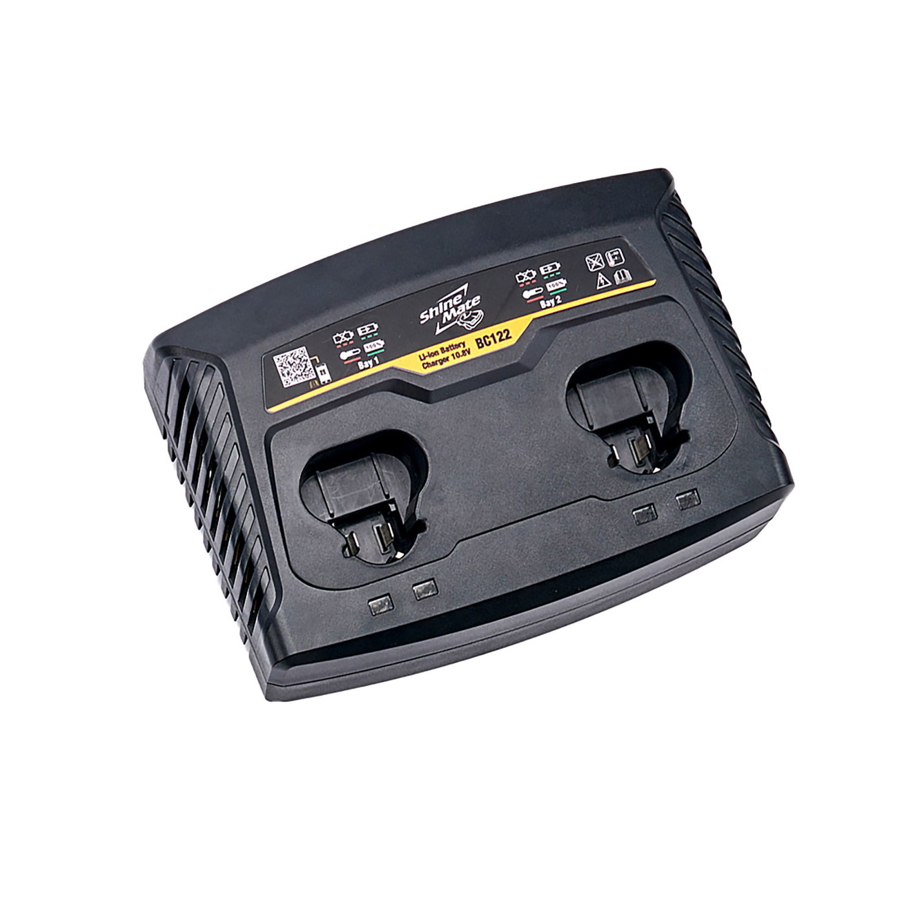 Chargeur rapide ShineMate BC122 Dual Parallel pour batteries 10,8V