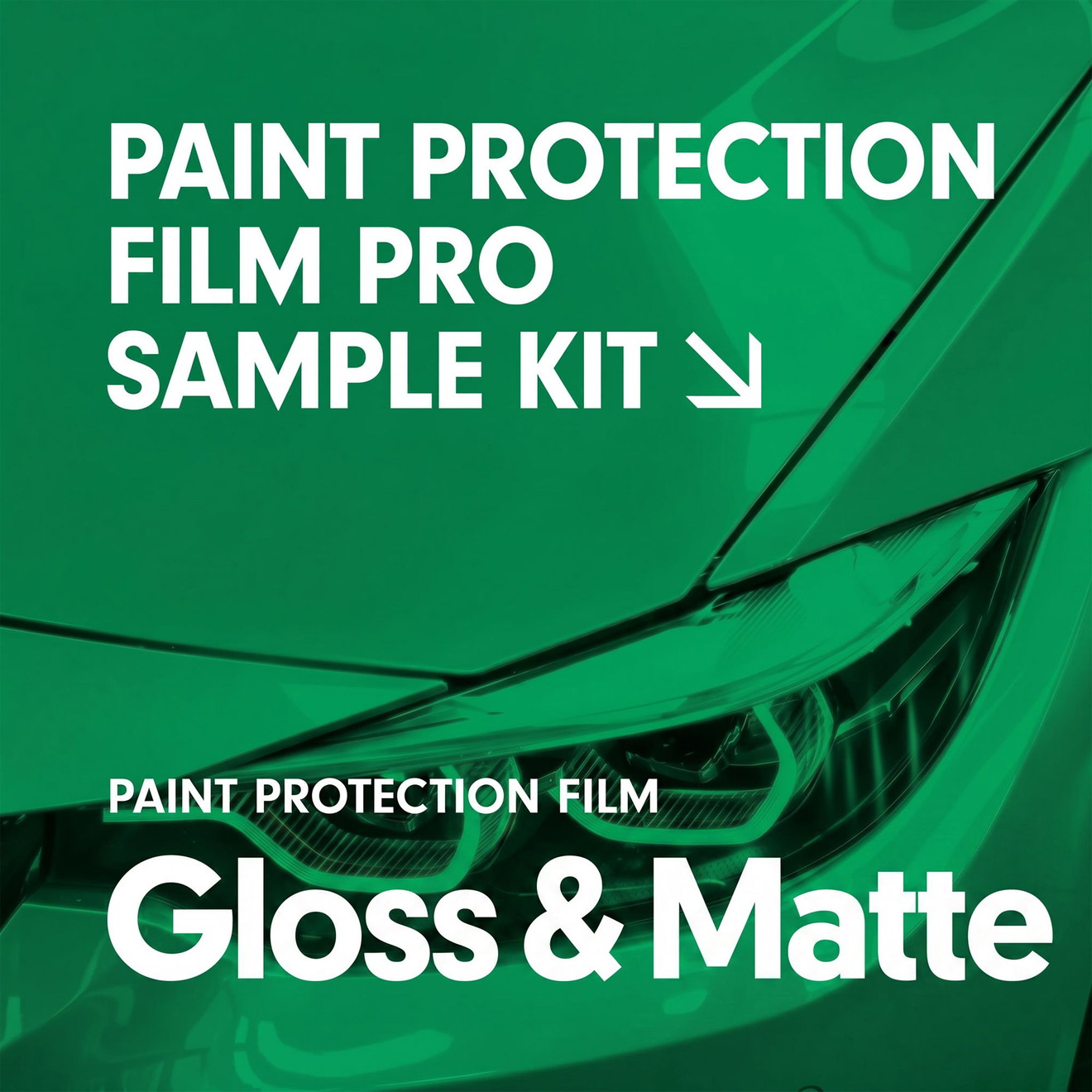 Profilm PPF Pro Sample Kit mit 6 Lackschutzfolienmustern