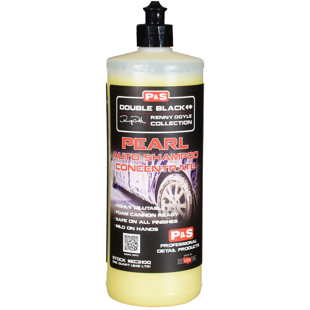P&S Double Black Pearl Shampoo Concentrate Autoshampoo 946ml P&S Double Black Pearl Shampoo Concentrate Car Shampoo 946ml
