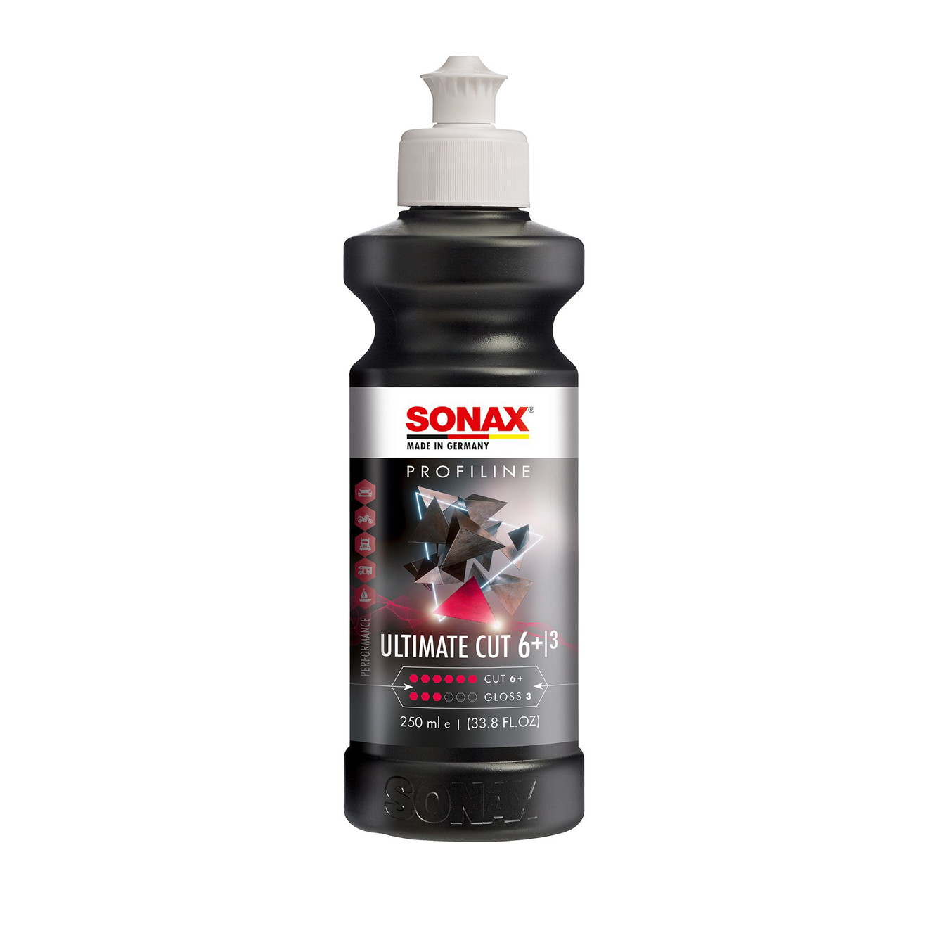 SONAX PROFILINE Ultimate Cut 6-3 Hochleistungsschleifpaste 250ml Pâte de ponçage haute performance SONAX PROFILINE Ultimate Cut 250ml