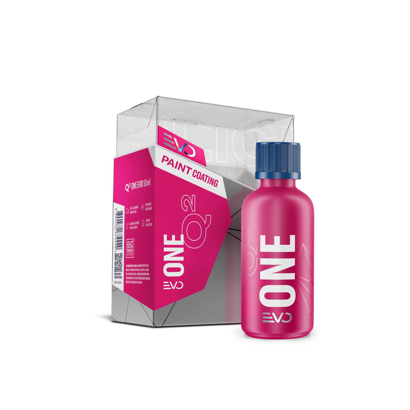 GYEON Q2 One EVO Auto Keramikbeschichtung Set Light Box 50ml Keramikbeschichtung & Keramikerversiegelung