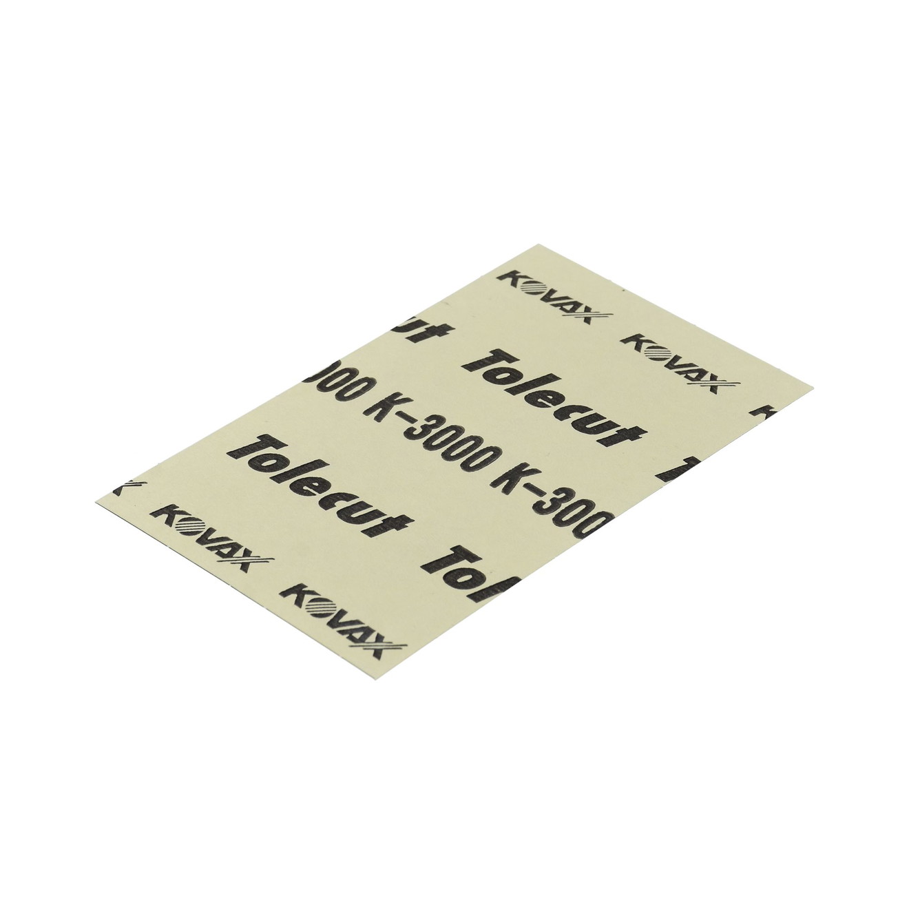 KOVAX Tolecut Sanding Paper Adhesive Strips 29 x 35mm Black K3000 8 Pieces