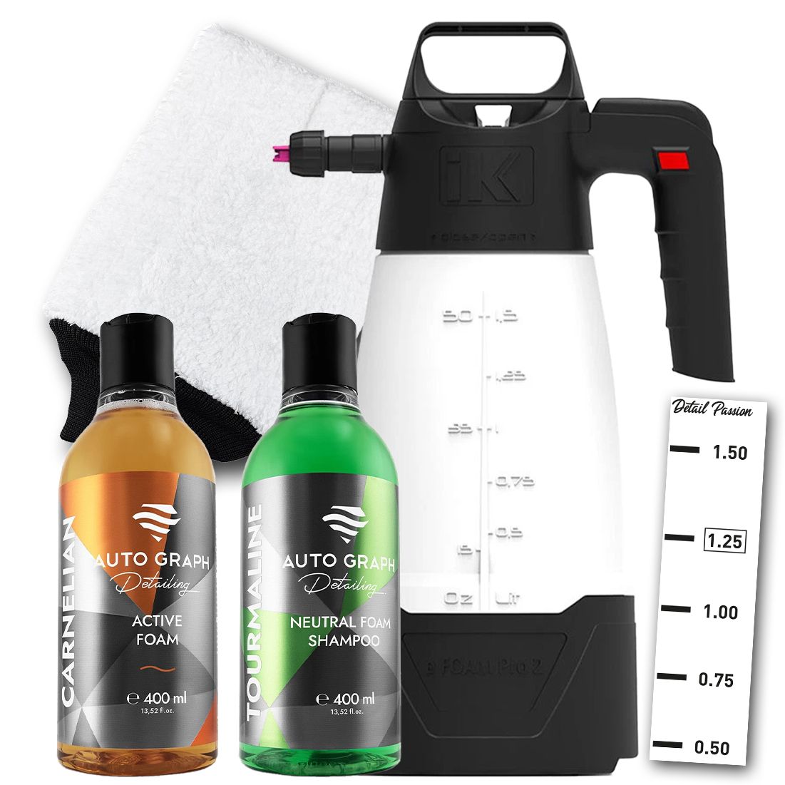 IK e Foam PRO 2 Auto Graph + PaintworkLover Bundle Electric Foam Sprayer 1.5 Liters