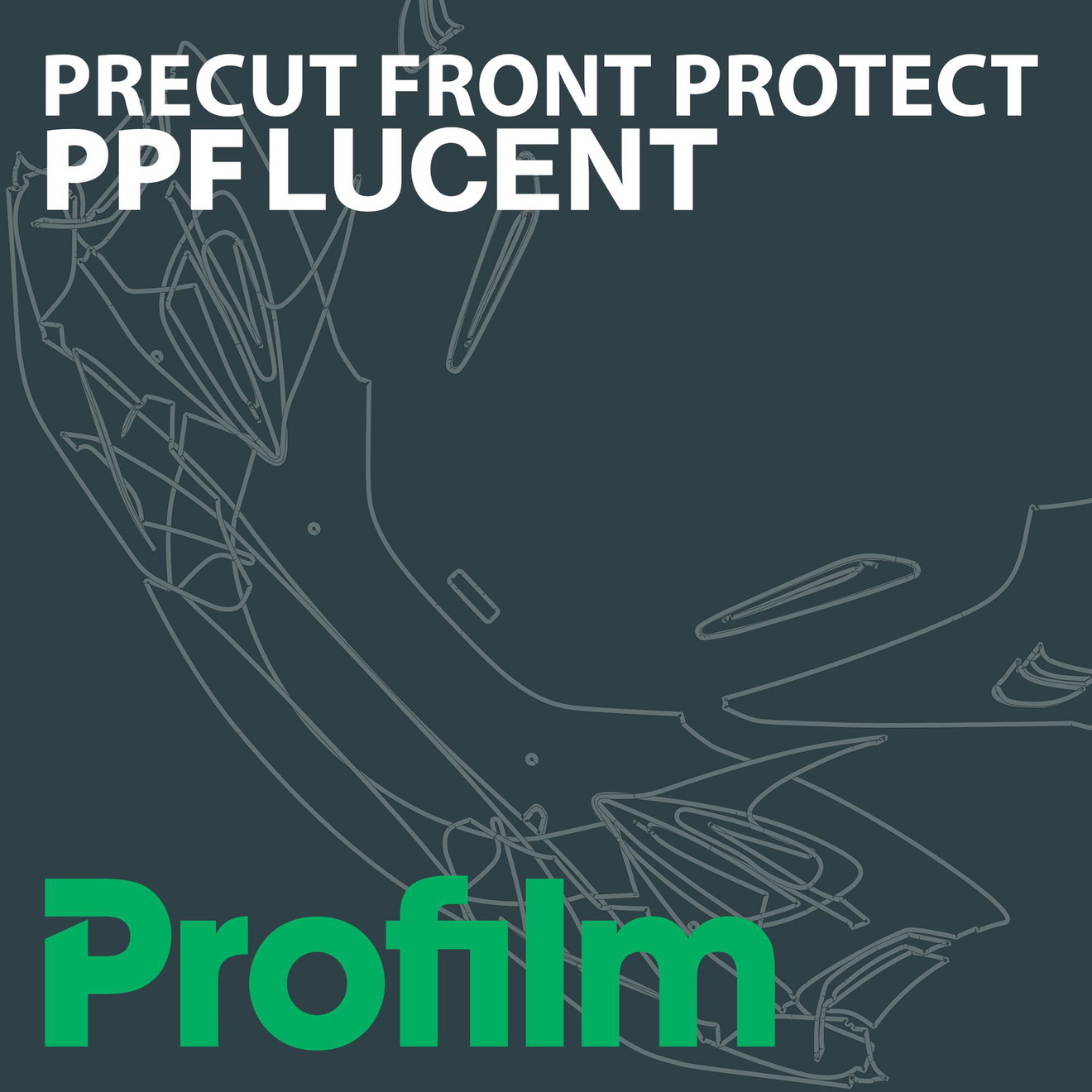 Profilm PPF PreCut Frontkit LUCENT Gloss -XXL- Lackschutzfolie Folienzuschnitt