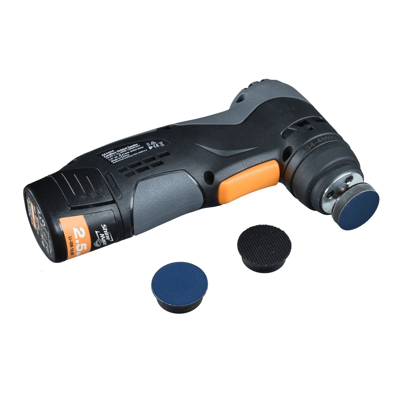 MICRUM ShineMate Akku SanderKit inkl. Schleifblüten + Schleifteller