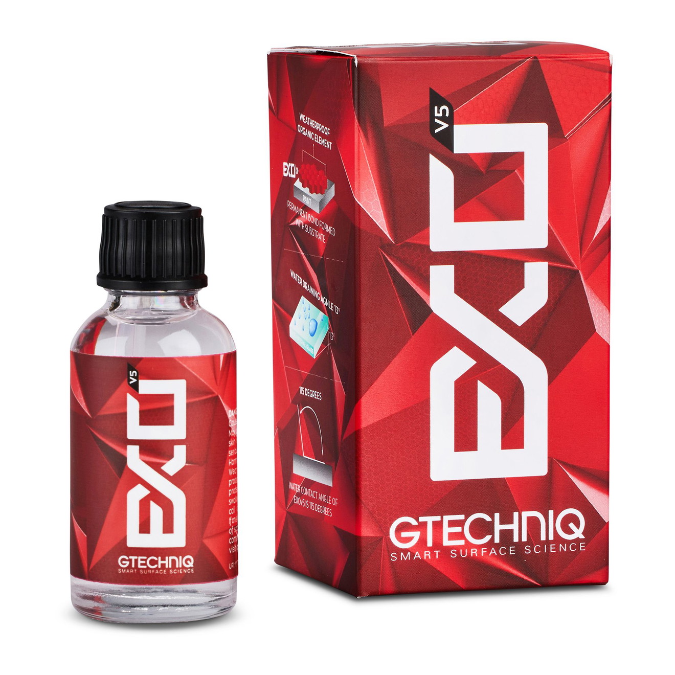 Gtechniq Keramikversiegelung EXOv5 extrem wasser- und schmutzabweisend 30ml