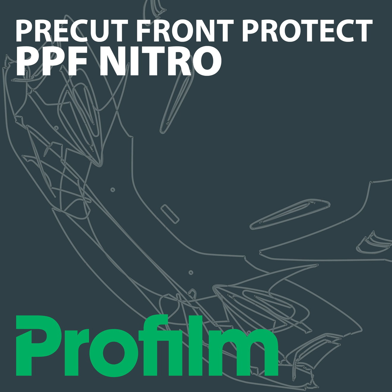 Profilm PPF PreCut Frontkit NITRO -L- Lackschutzfolie Folienzuschnitt