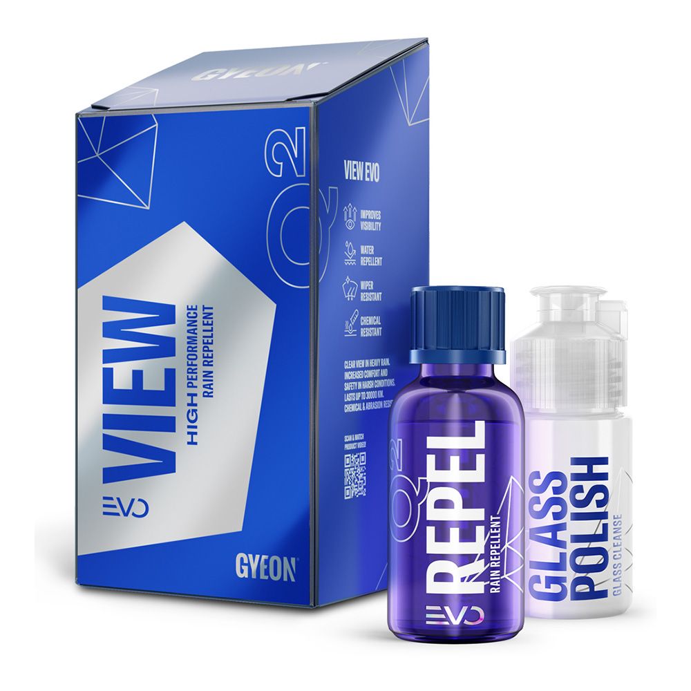 GYEON Q2 Glasversiegelung nachhaltig View EVO inkl. Glaspolitur 20ml
