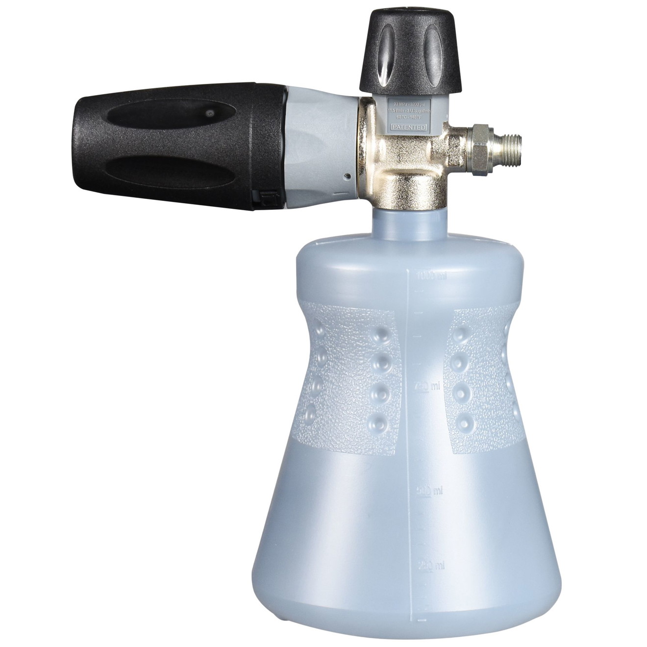 Canon à mousse professionnelle MTM Hydro PF22.2 G1/4M 1000ml