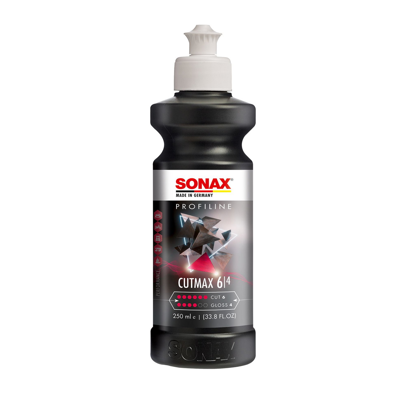 SONAX PROFILINE CutMax 6-4 aggresive Schleifpaste 250ml Pâte abrasive SONAX PROFILINE CutMax 6-4 - 250 ml