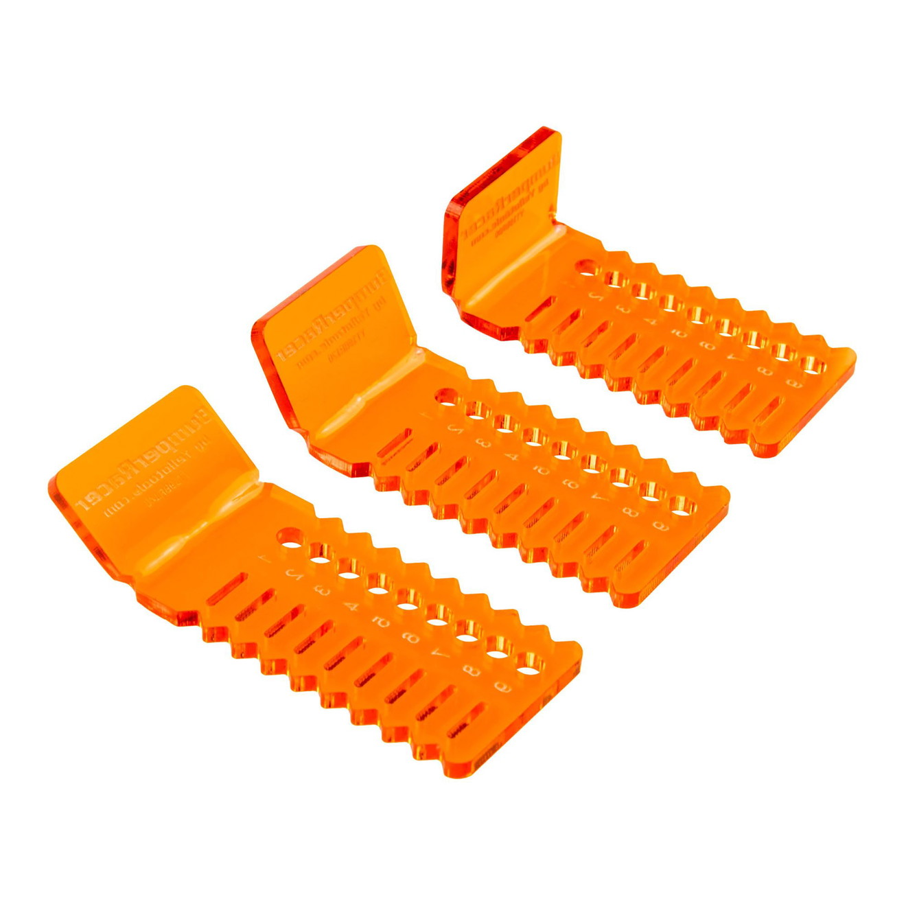 DP Pro PPF Wrapping BumperMark Schnitt- / Zeichenschablonen 3er Set