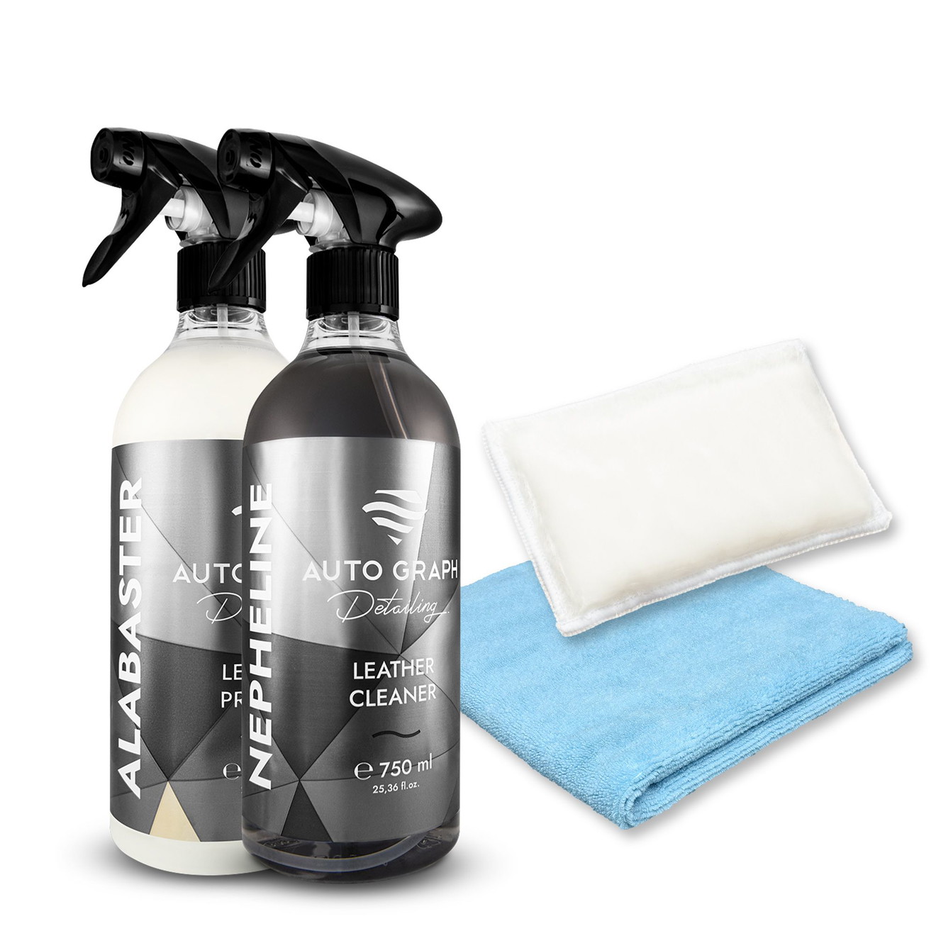 AUTO GRAPH Detailing Cuir Clean & Protect Set XL