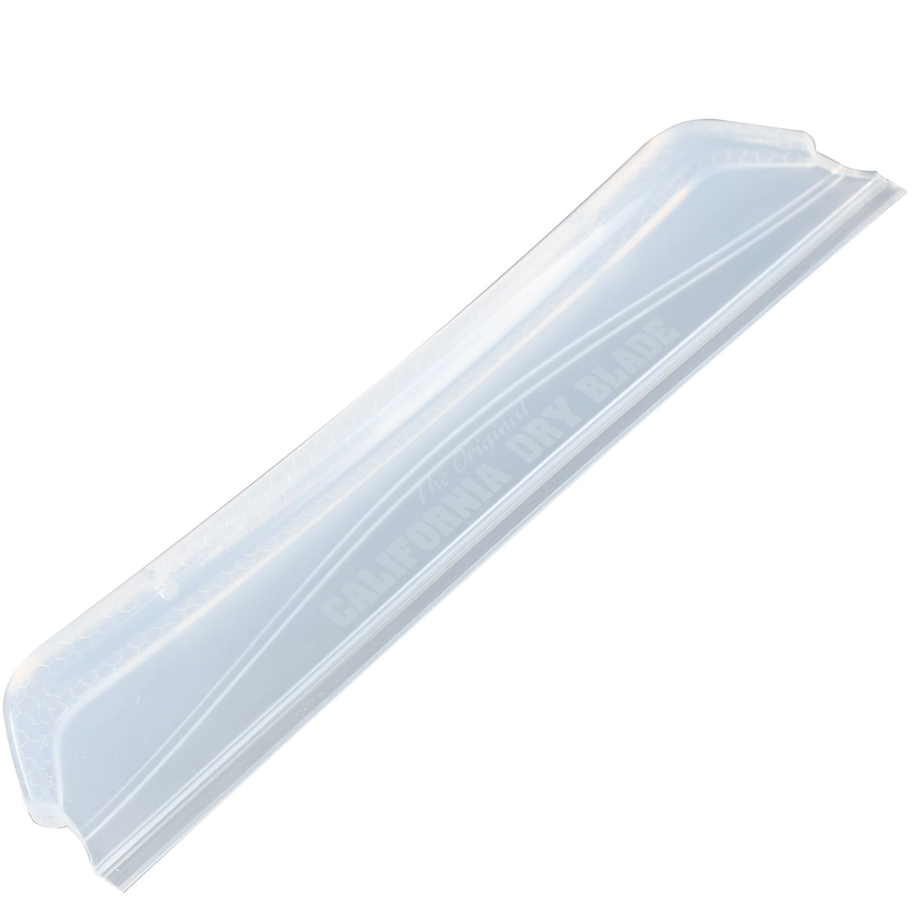 Original California Dry Blade Transparent Water Blade with Silicone Edge