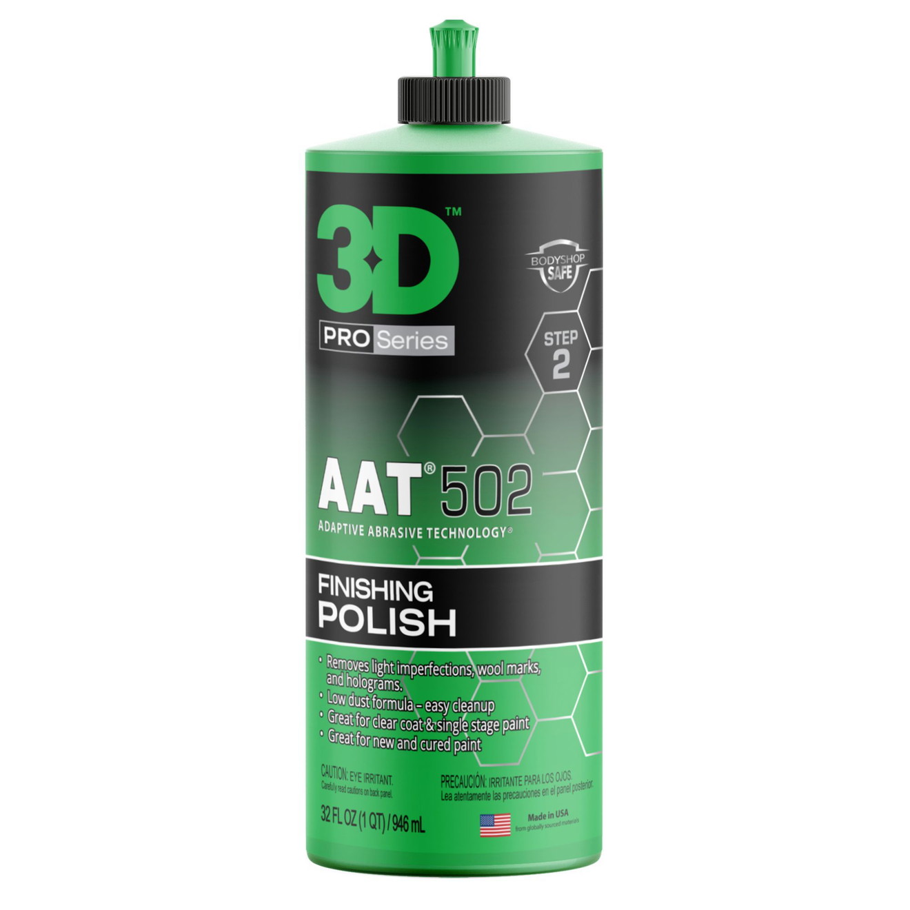 3D AAT 502 Полирол за лак финиш фин 946ml