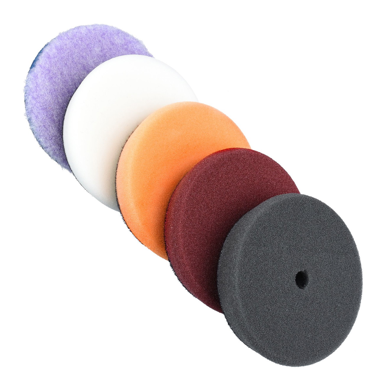 DP Pro Polierpads 75mm Therminator Action-Pack Hybrid Wool bis Finish 5er Set Hybrid Wool Pads