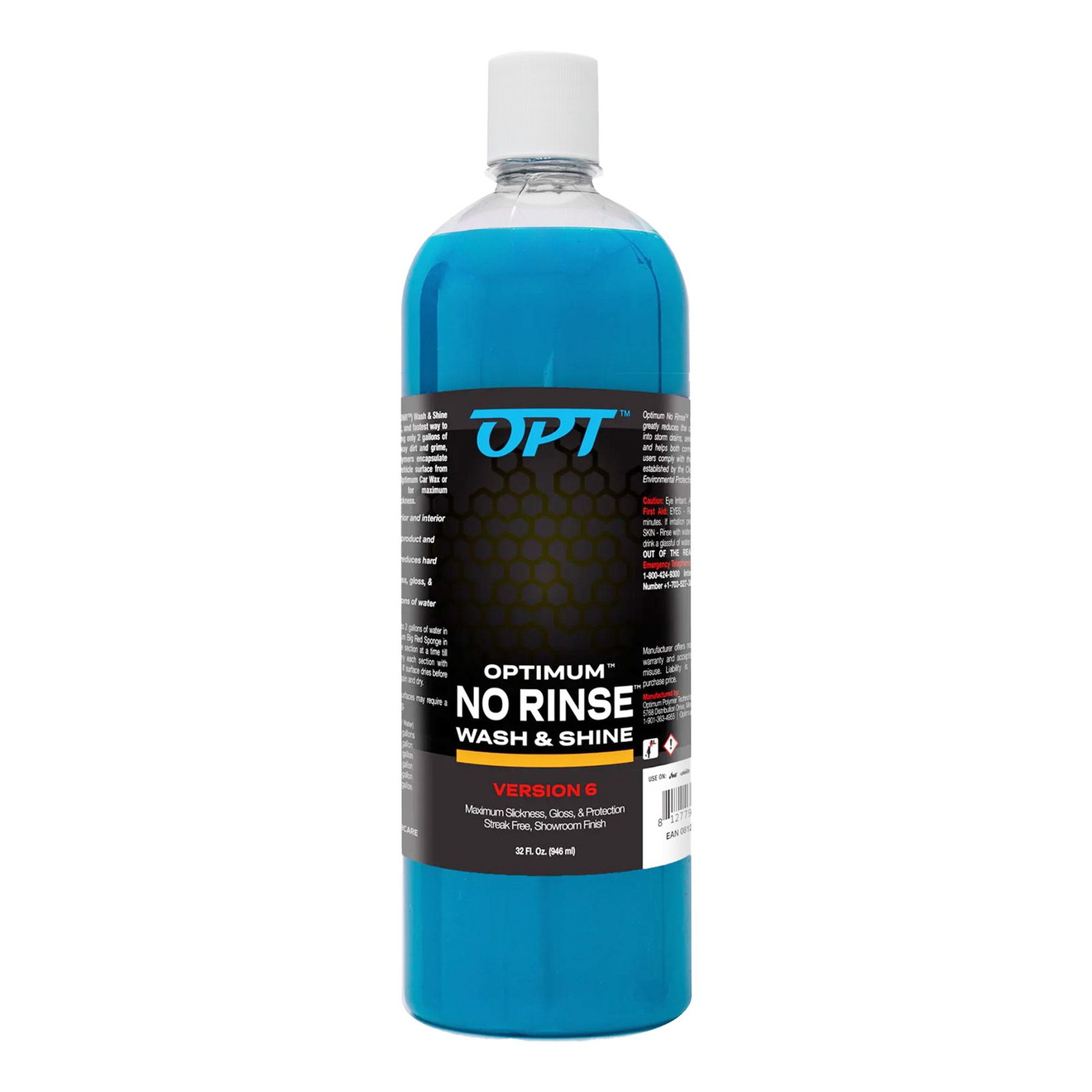 Optimum No Rinse Detailer Concentrate ONR V6 946ml
