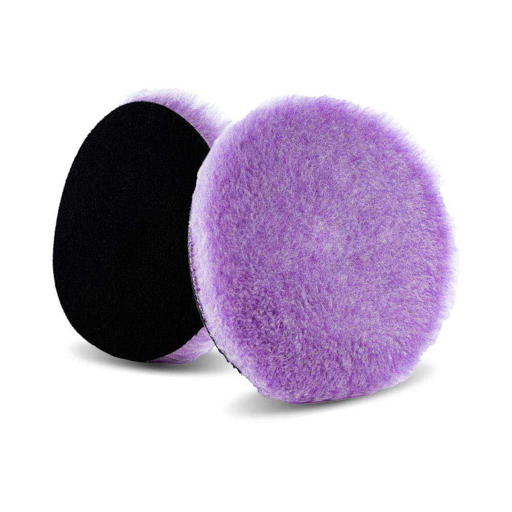 Lake Country 75mm Purple Foamed Wool Polishing Pad