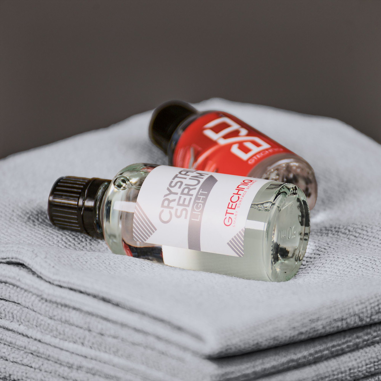 Detail Passion Mikrofasertuch Ceramic Buff Pearl Double40 icegrey 10 Stück