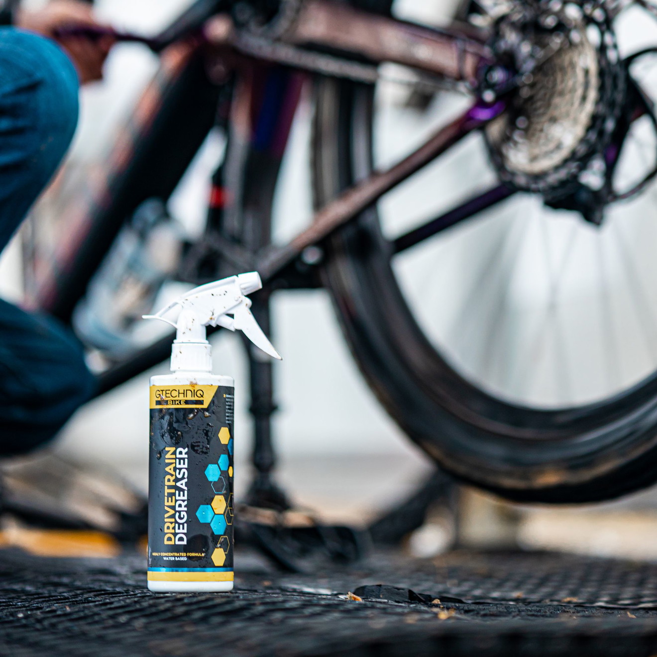 Gtechniq Bike Kettenreiniger Fahrrad, EBike, Pedelec Drivetrain Degreaser 500ml Kettenreiniger für Dein Bike, EBike, Pedelec