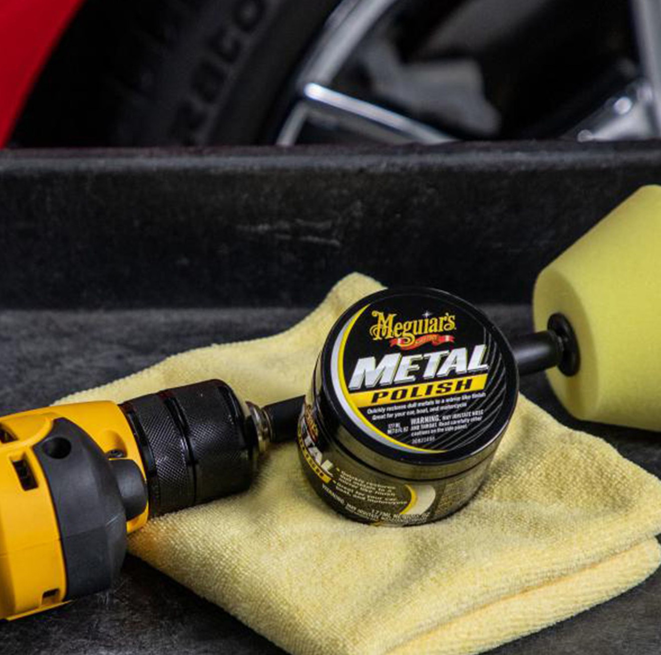 Meguiars Metal Polish Metallpolitur mit Versiegelung 177ml