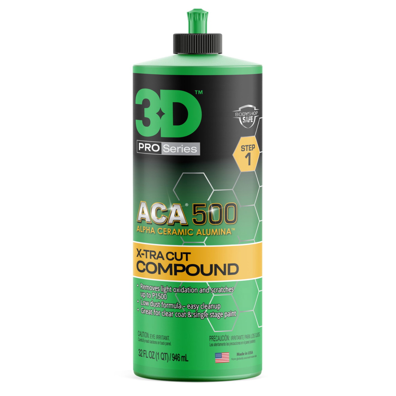 3D ACA X-TRA 500 Полирол за боя Cutting 946ml