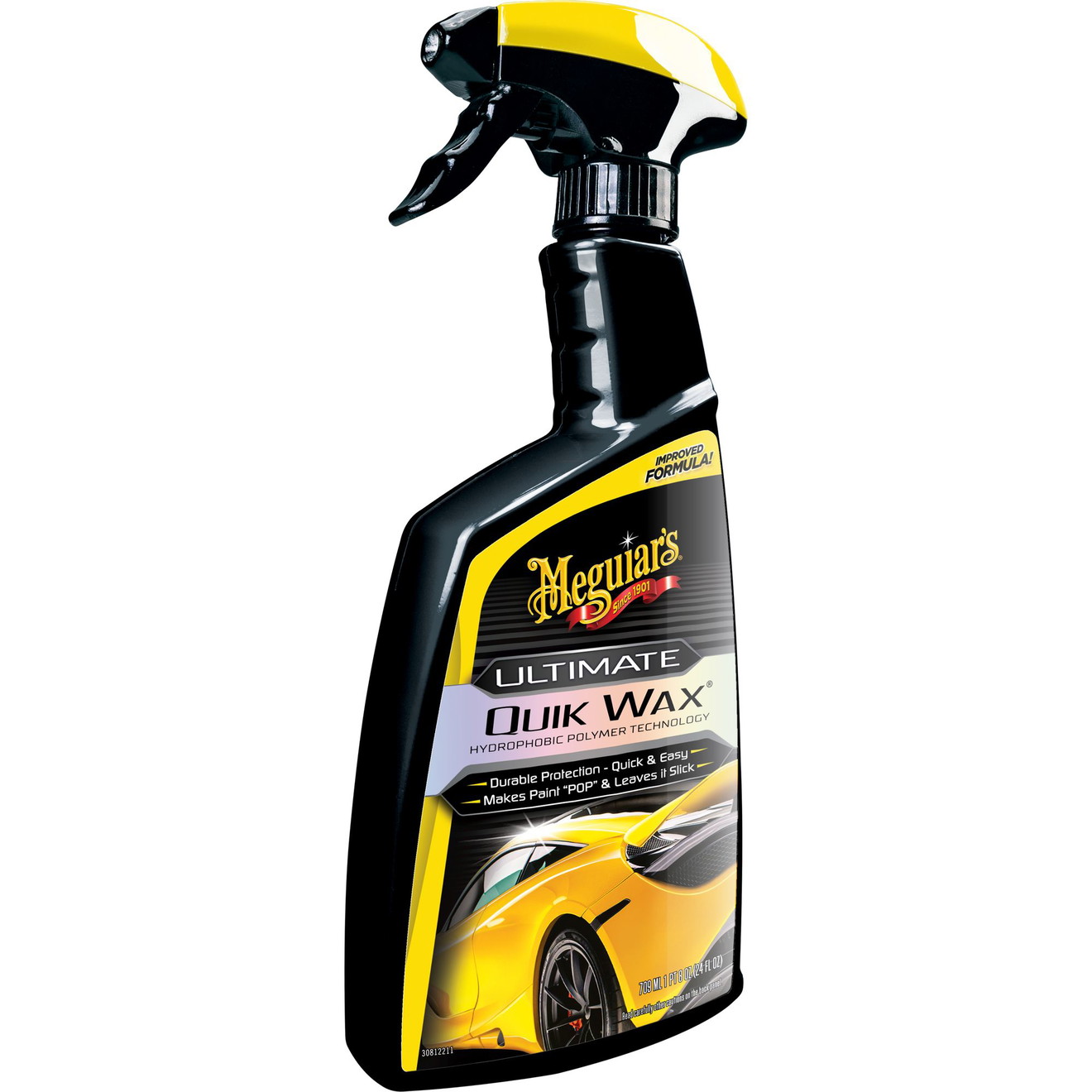 Meguiars Ultimate Quik Wax Sprühwachs mit Versiegelung Neue Version 2021 473ml Meguiars Ultimate Quik Wax Spray Wax with Sealant New Version 2021 473ml