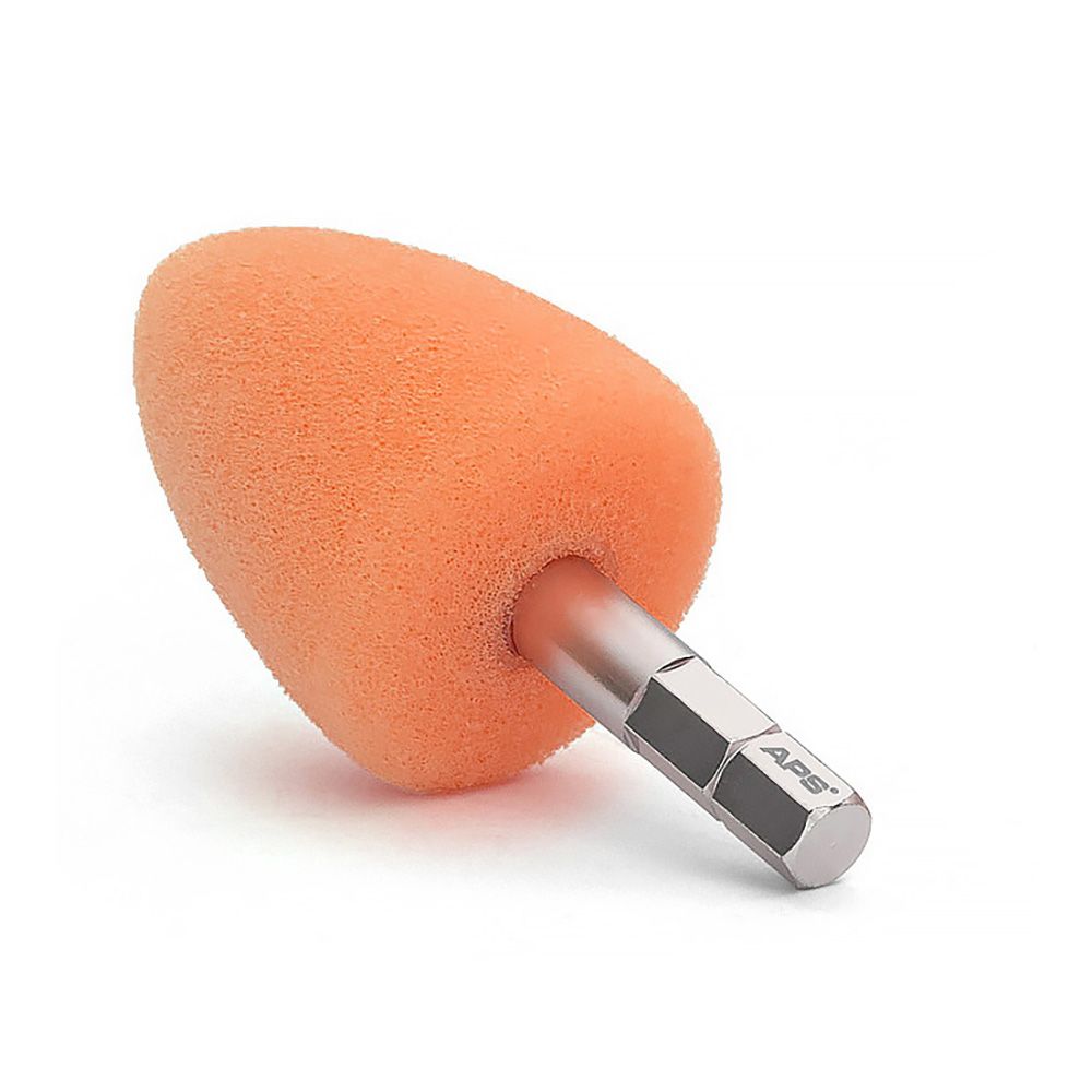 APS Detailing Hex Bit Polishing Cone Sponge Finish