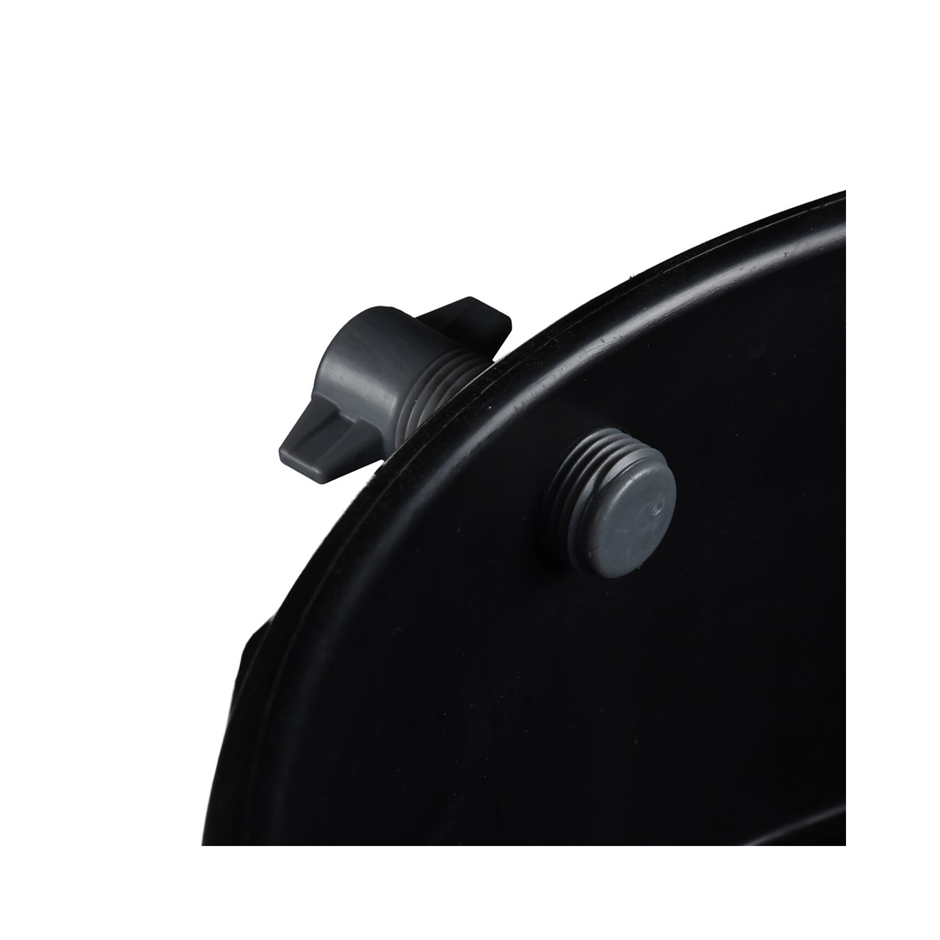 Grit Guard Dolly Wascheimer-Rolluntersatz schwarz