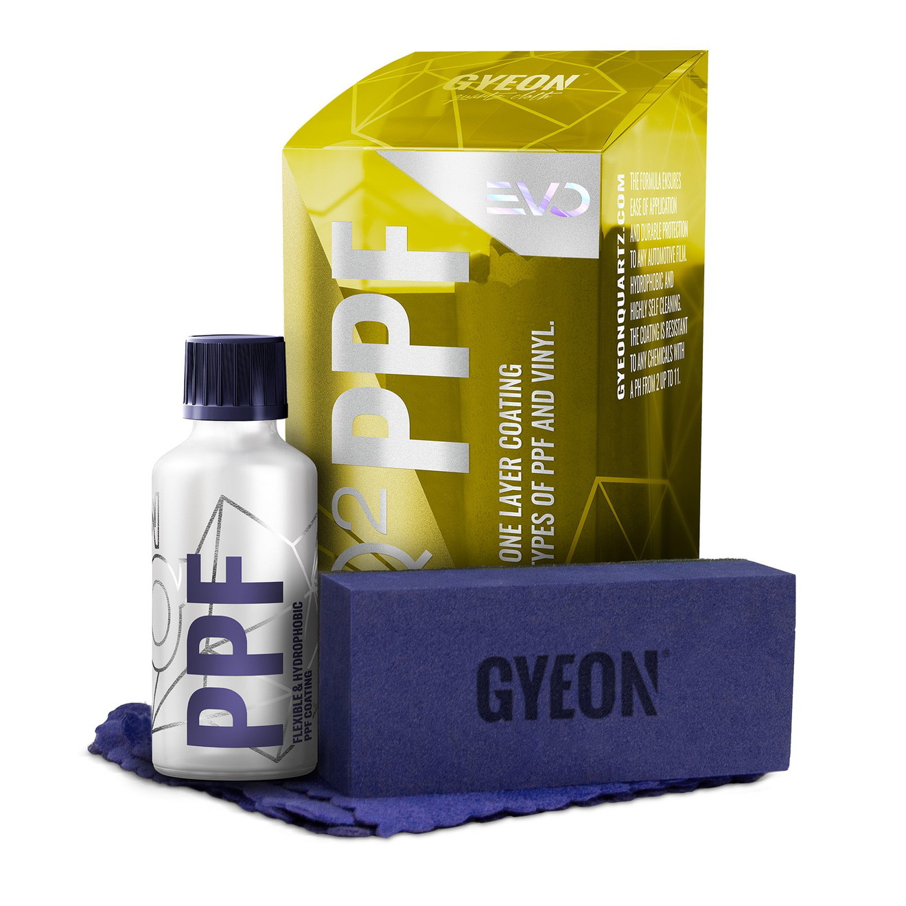 GYEON Q2 PPF EVO Coating 50ml - Advanced Protection for Wrapped Cars
