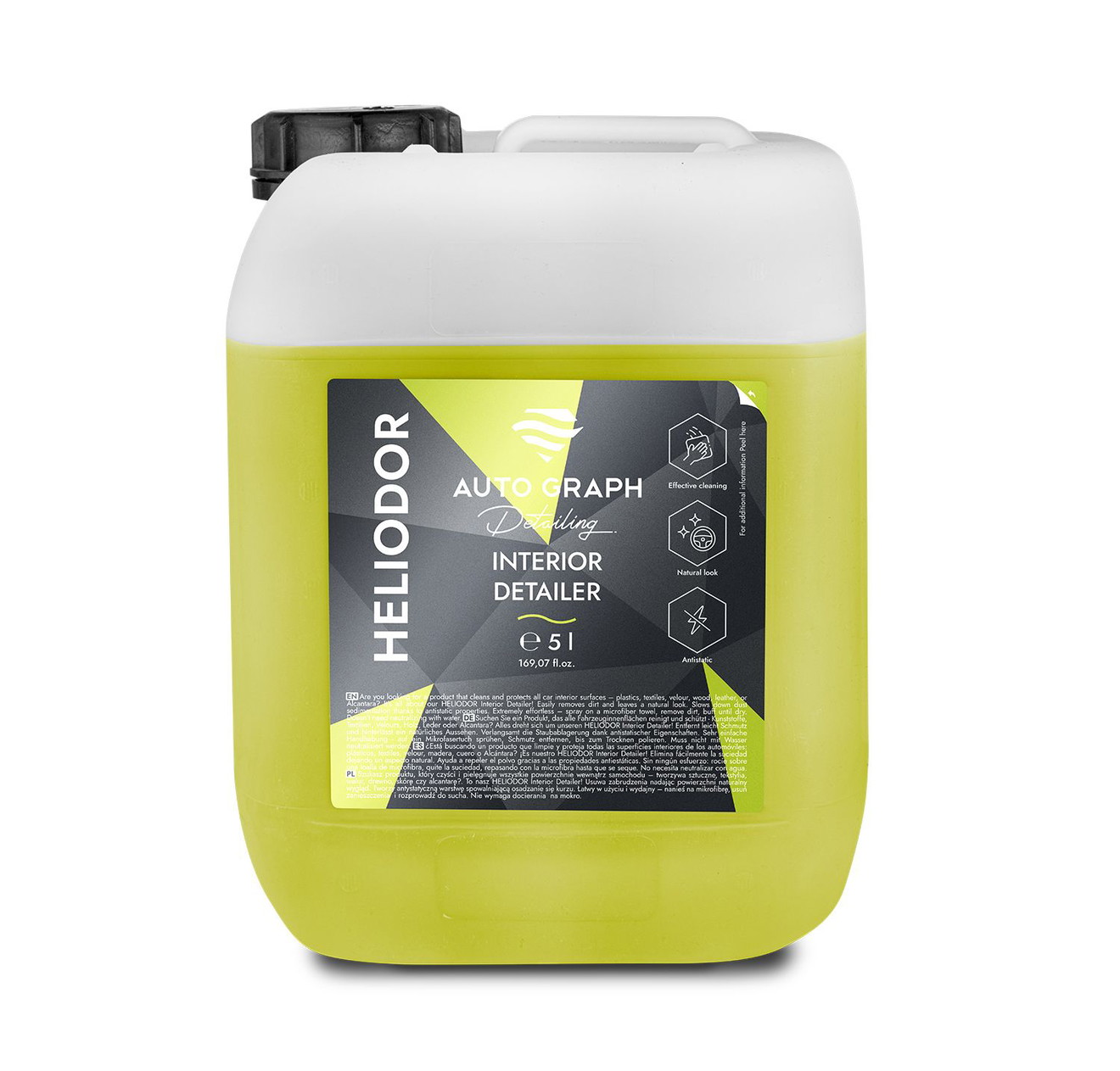 AUTO GRAPH HELIODOR Interior Detailer 5000ml AUTO GRAPH HELIODOR Détachant Intérieur 5000ml