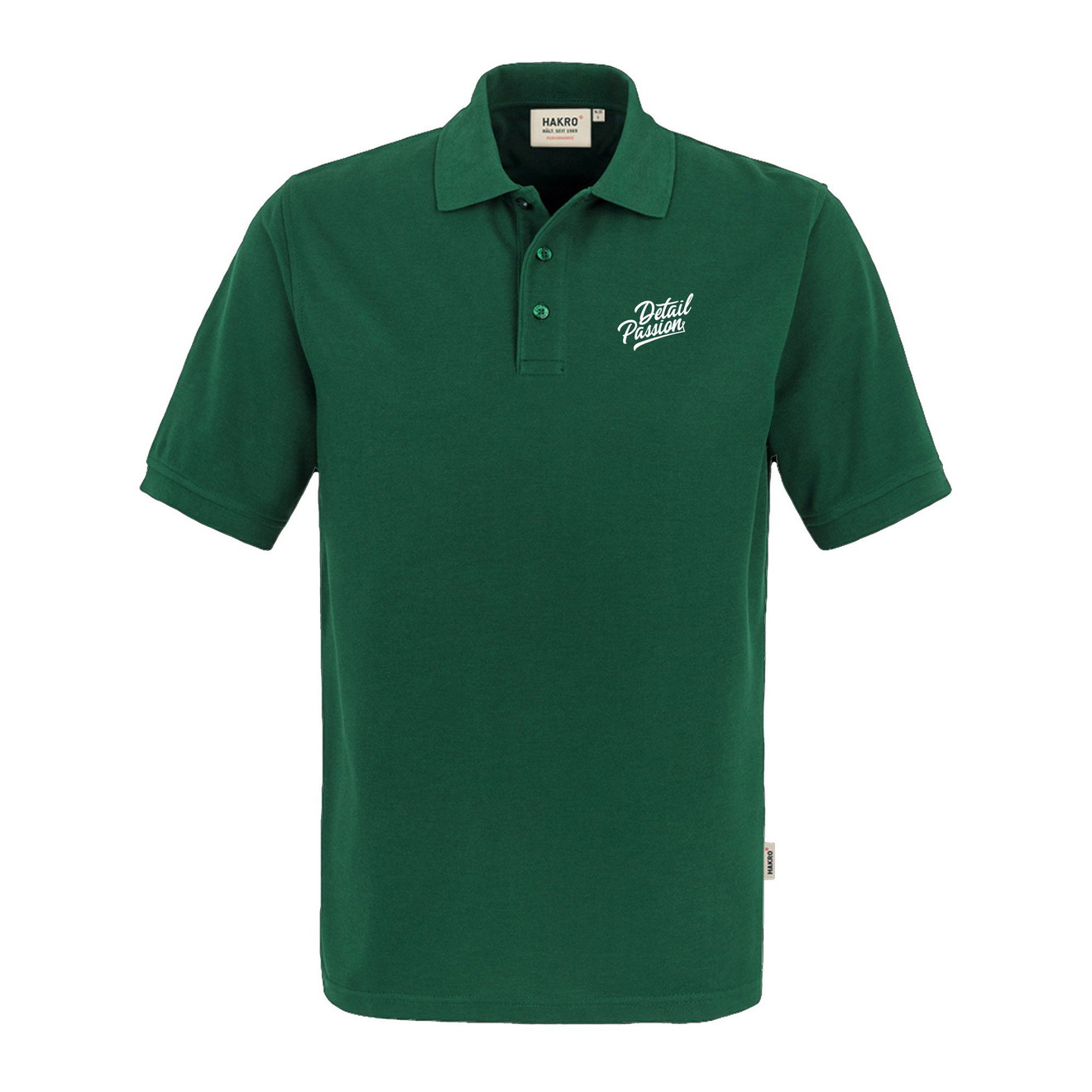 Detail Passion Polo Shirt Racing Green Size L