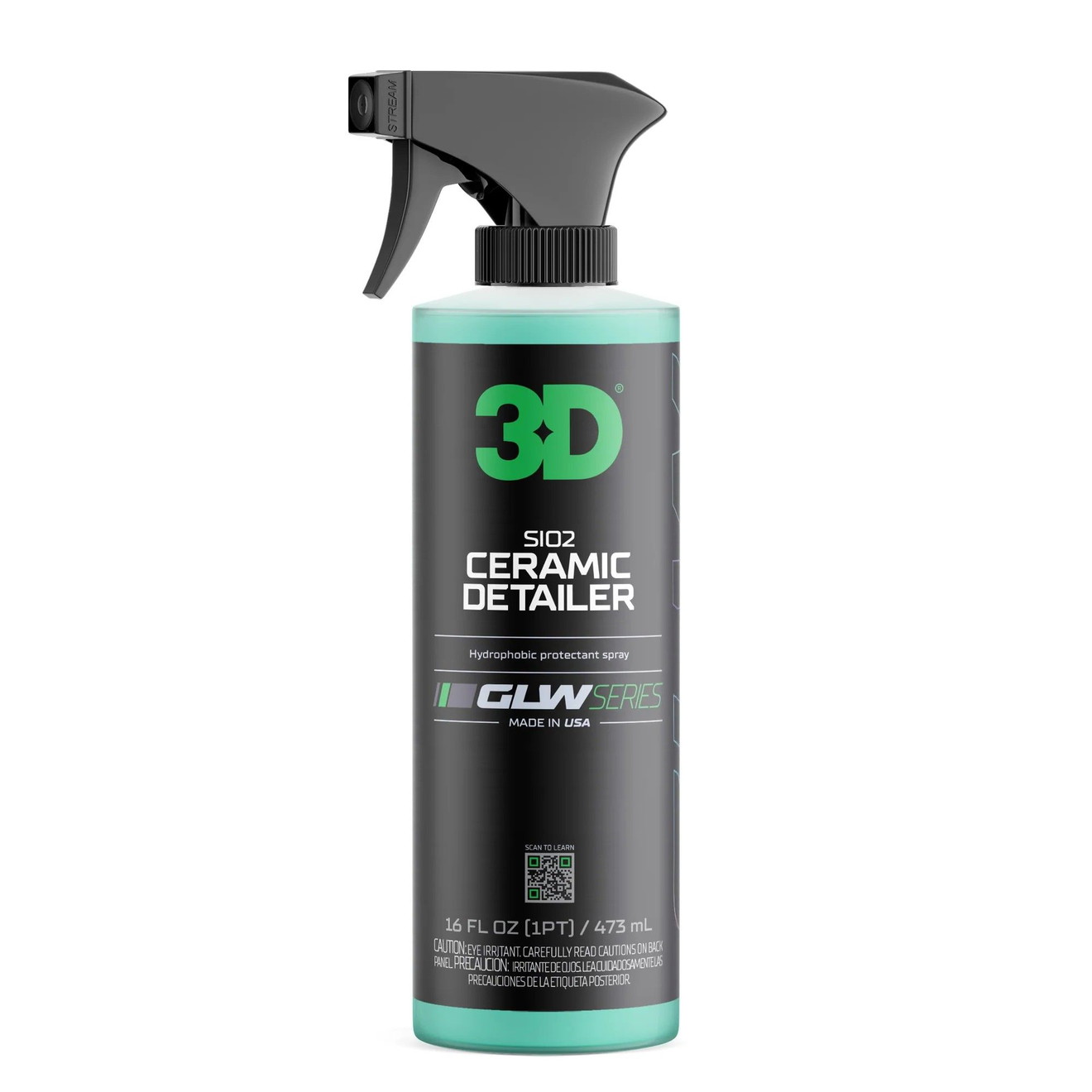 3D GLW Спрей защитно покритие SIO2 Керамичен Детайлър 473ml