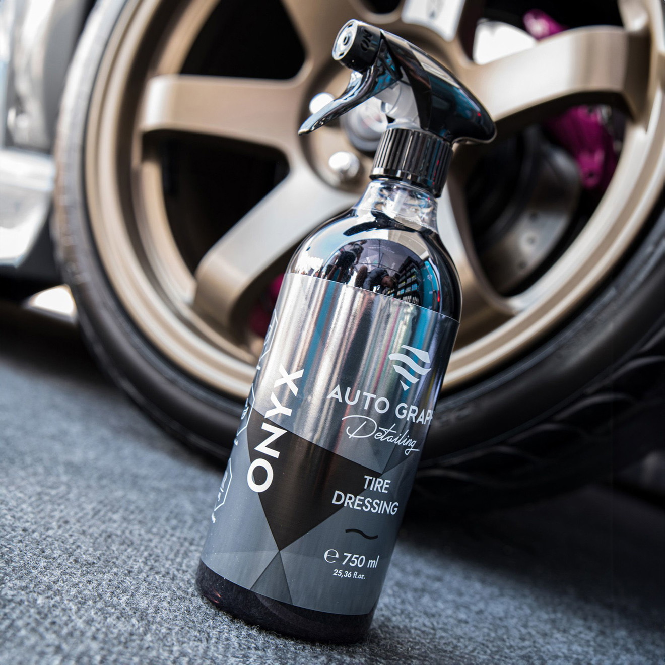 AUTO GRAPH ONYX Tire Dressing Coat 400ml