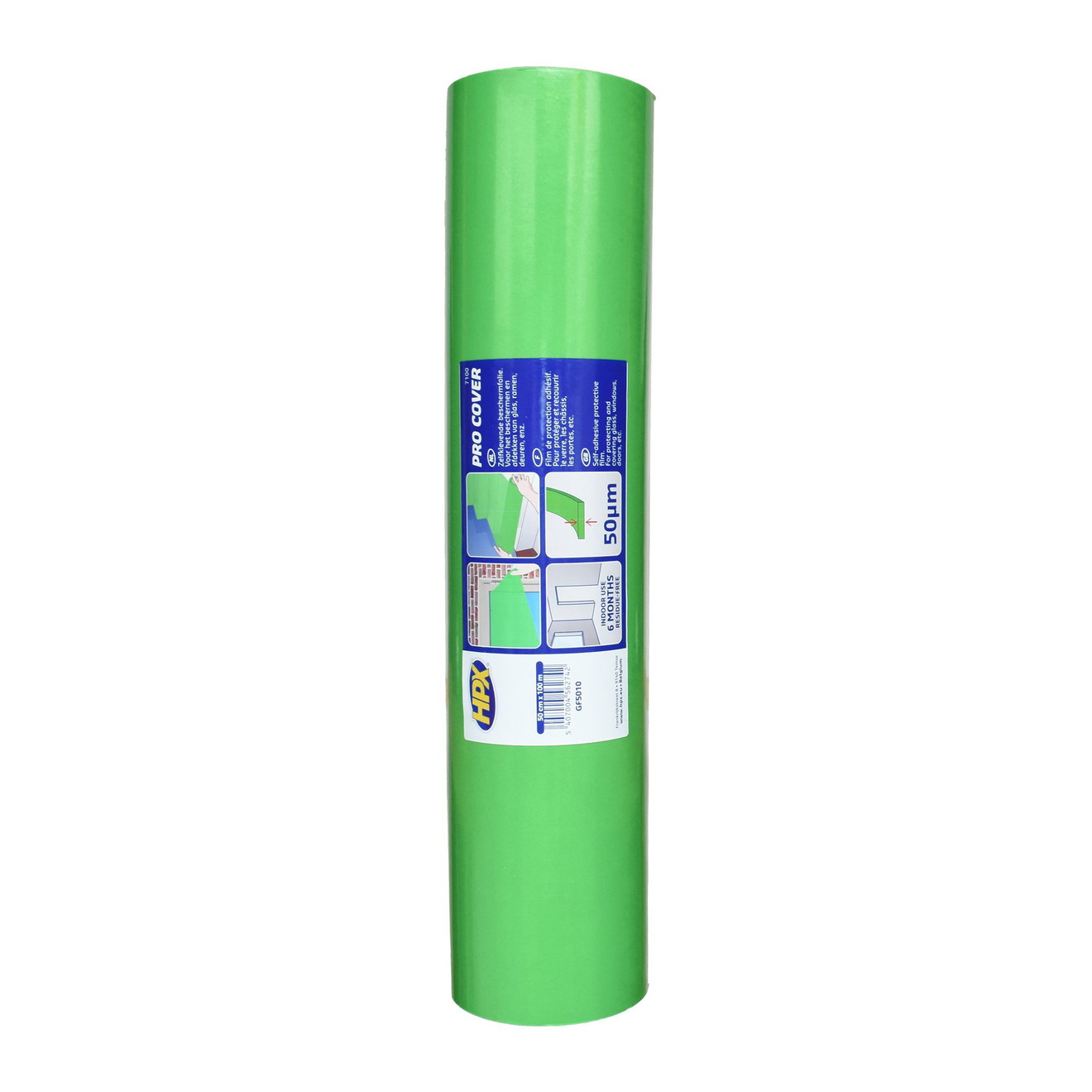 HPX Schutzfolie Reinigung + Montage 7100 Pro Cover selbstklebend 500mm x 100m HPX 7100 Pro Cover Self-Adhesive Protective Film 500mm x 100m