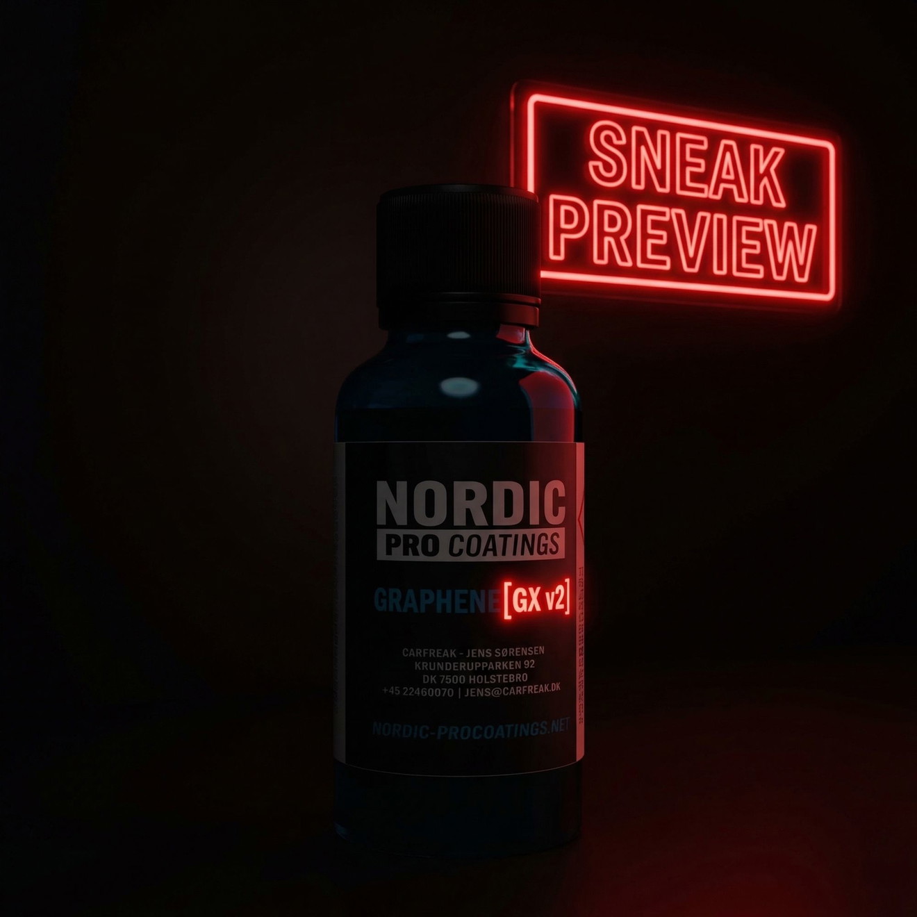 NORDIC Pro Coatings GRAPHENE [GX] v2 - PREVIEW - Ceramic Coating 10ml