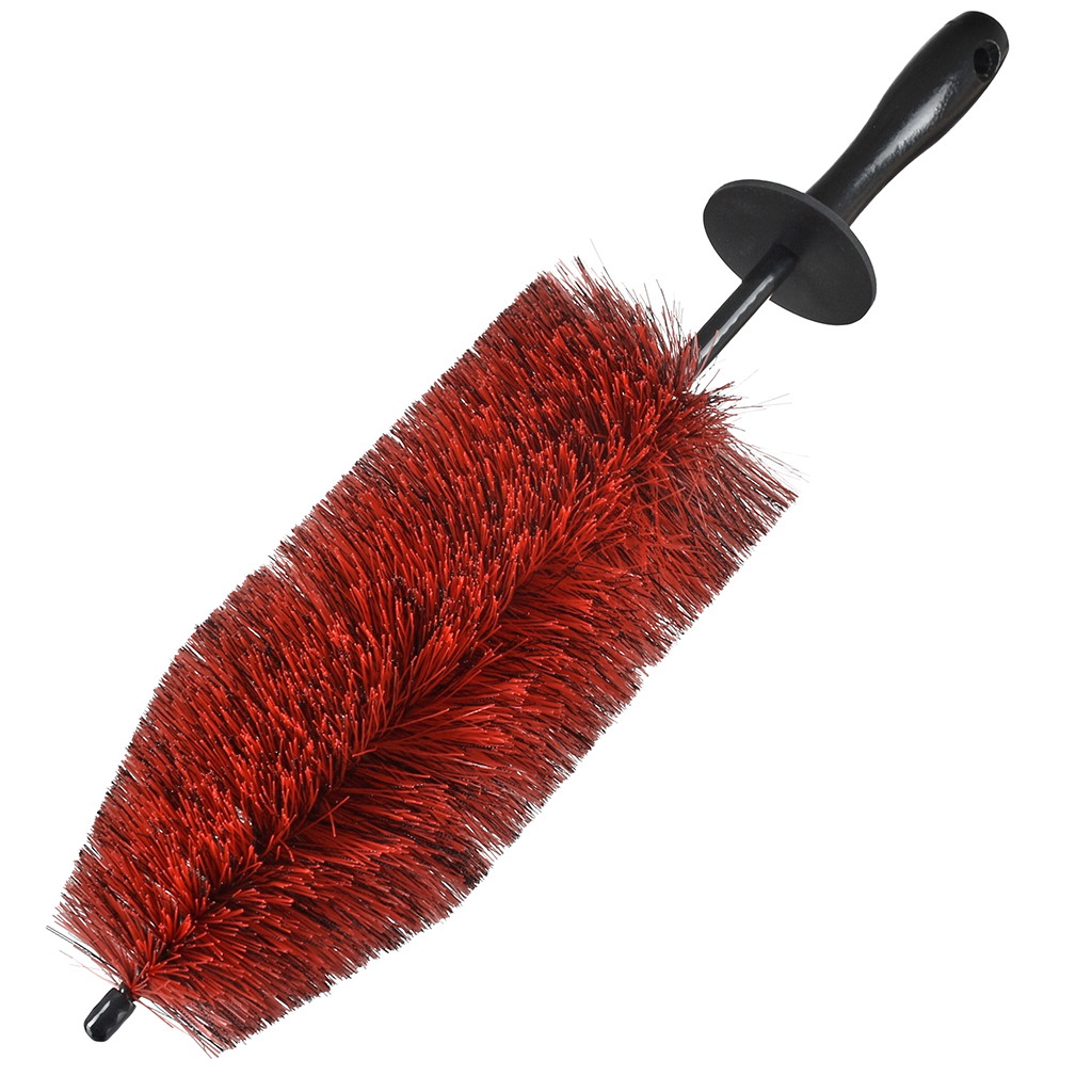 EZ Detail Speed Master Wheel Brush Red 45cm