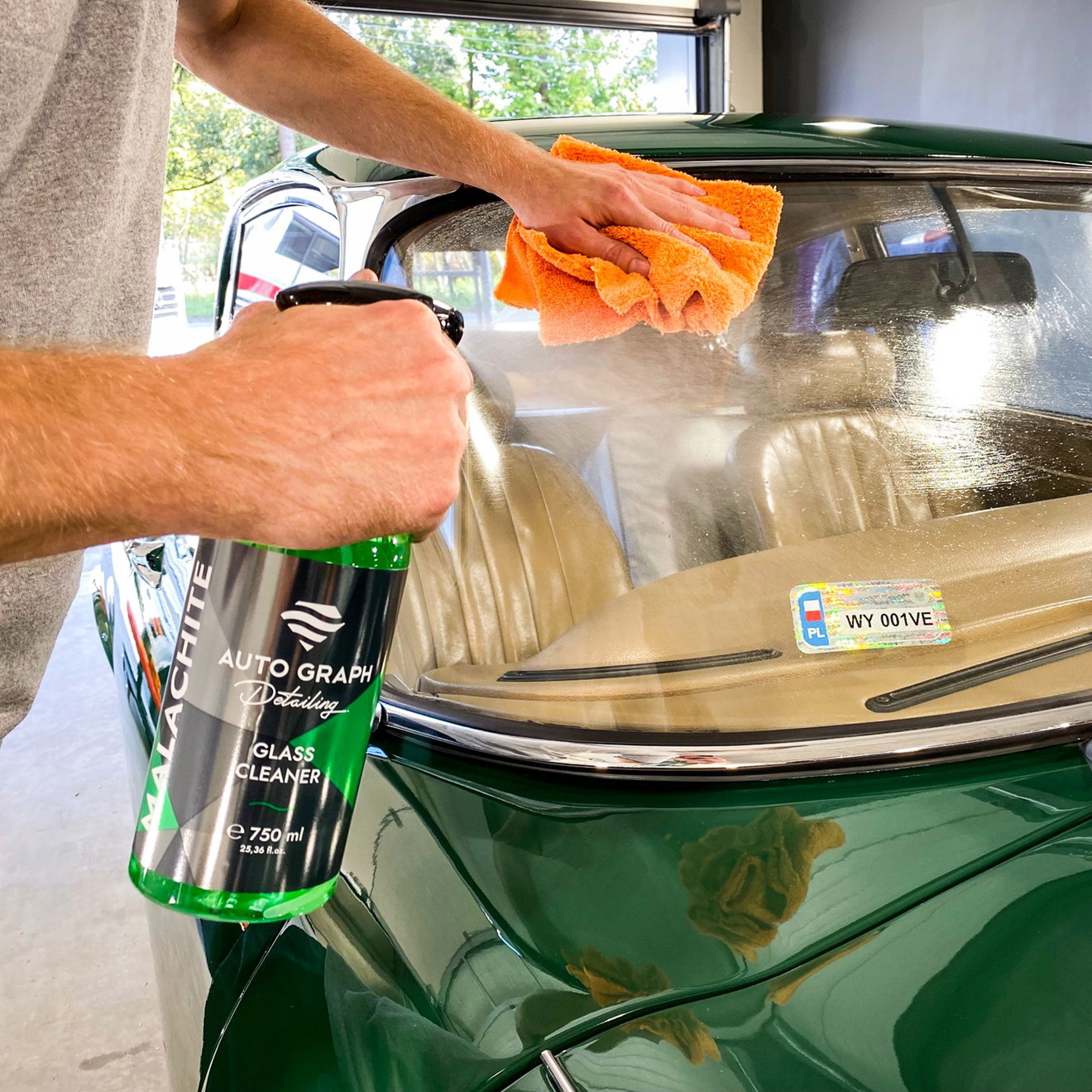 AUTO GRAPH MALACHITE Glass Cleaner 400ml