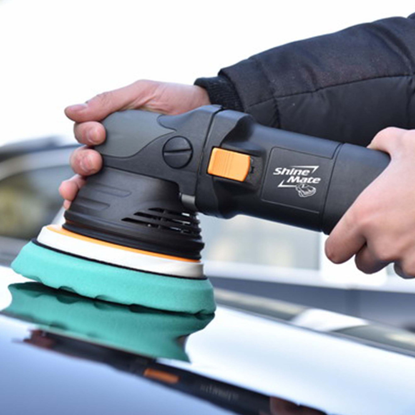 ShineMate Poliermaschine 125mm EX605-5/12 Exzenterpolierer Hub 12mm