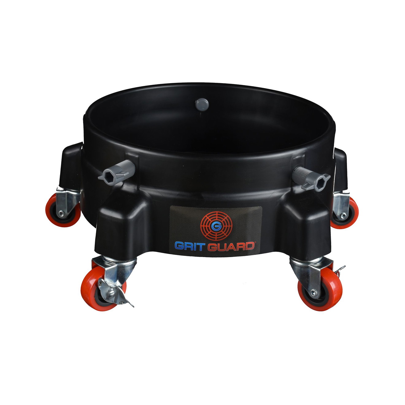 Grit Guard Dolly Wascheimer-Rolluntersatz schwarz Grit Guard Dolly Wash Bucket Roller Base Black