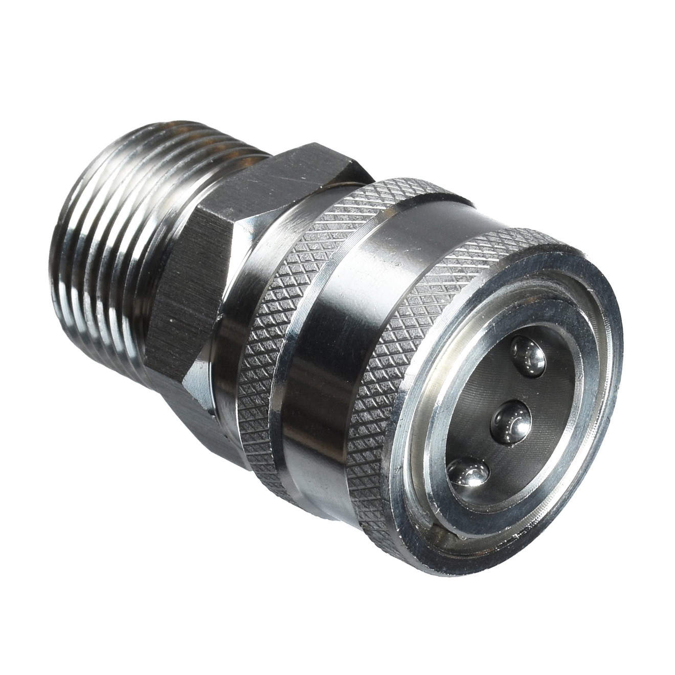 DP Pro 3/8in M22 M Quick Connect Kupplung Edelstahl 14mm Diameter für MTM Hydro