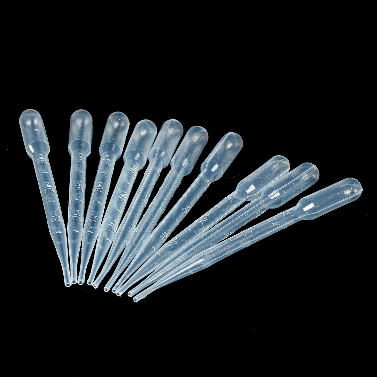 Pipetten 3ml voor Keramische Coatings - Oplosmiddelbestendig 10 Stuks