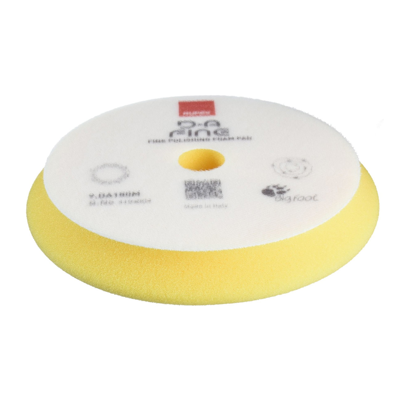 Tampon de polissage Rupes 150mm D-A Medium jaune Ø 150/180mm