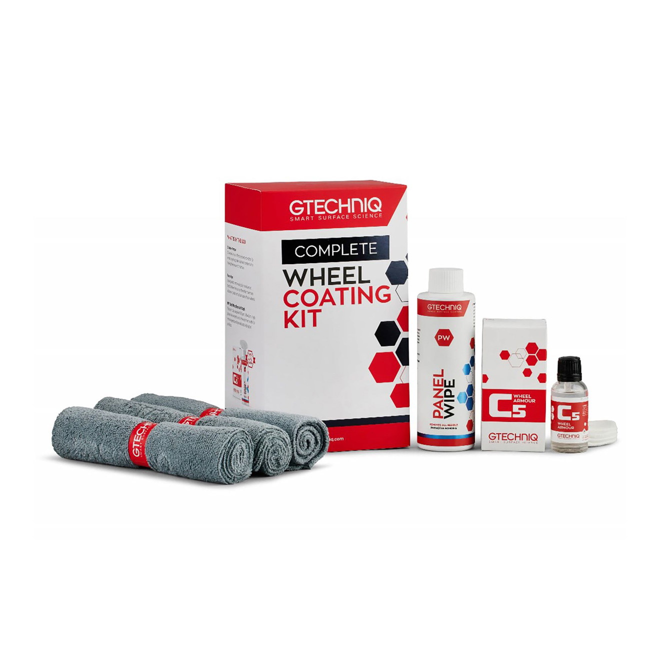 Gtechniq Wheel Coating Kit Felgenversiegelungs-Set C5 Wheel Armour